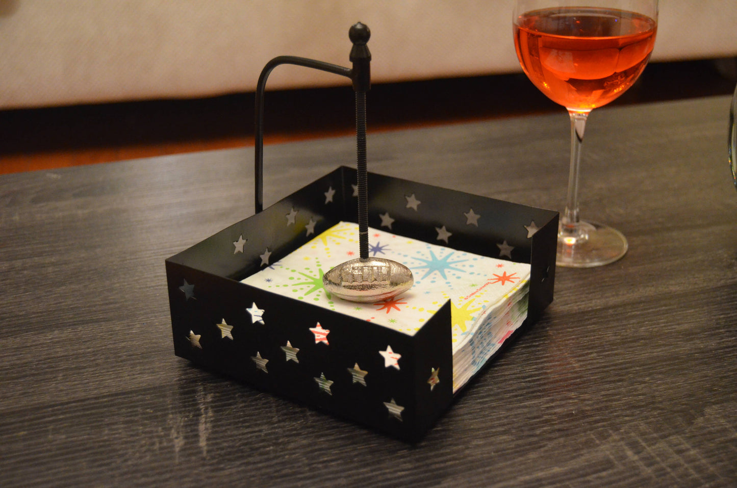 American Football Napkin Holder