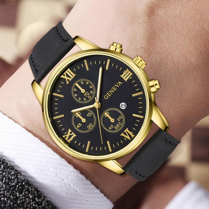 Gneva Mens  Watch Set