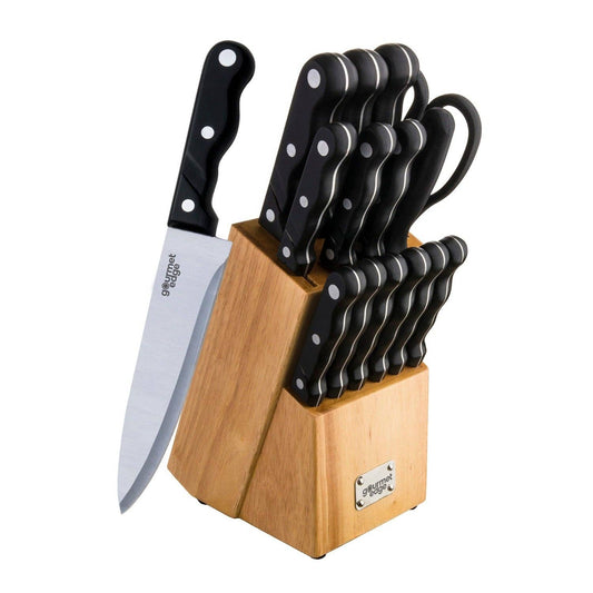 Gourmet Edge - 15 Piece Knife Set #70-8015